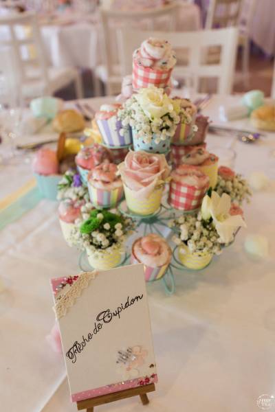 Décoration de mariage sur mesure à Bordeaux, thème pastel et gourmandise